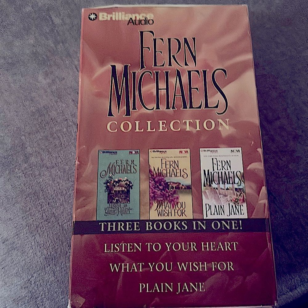 Fern Michaels Collection Three Books in Ten Audio Cassettes!